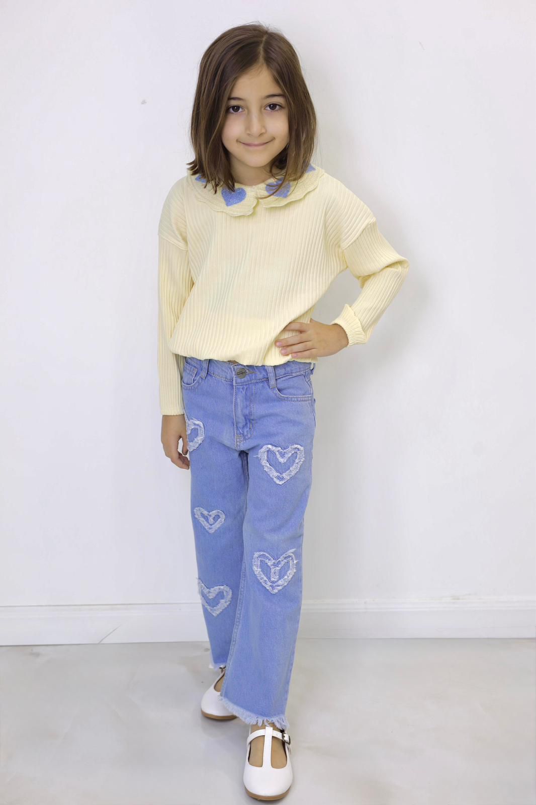 חליפה מכנס ג'ינס