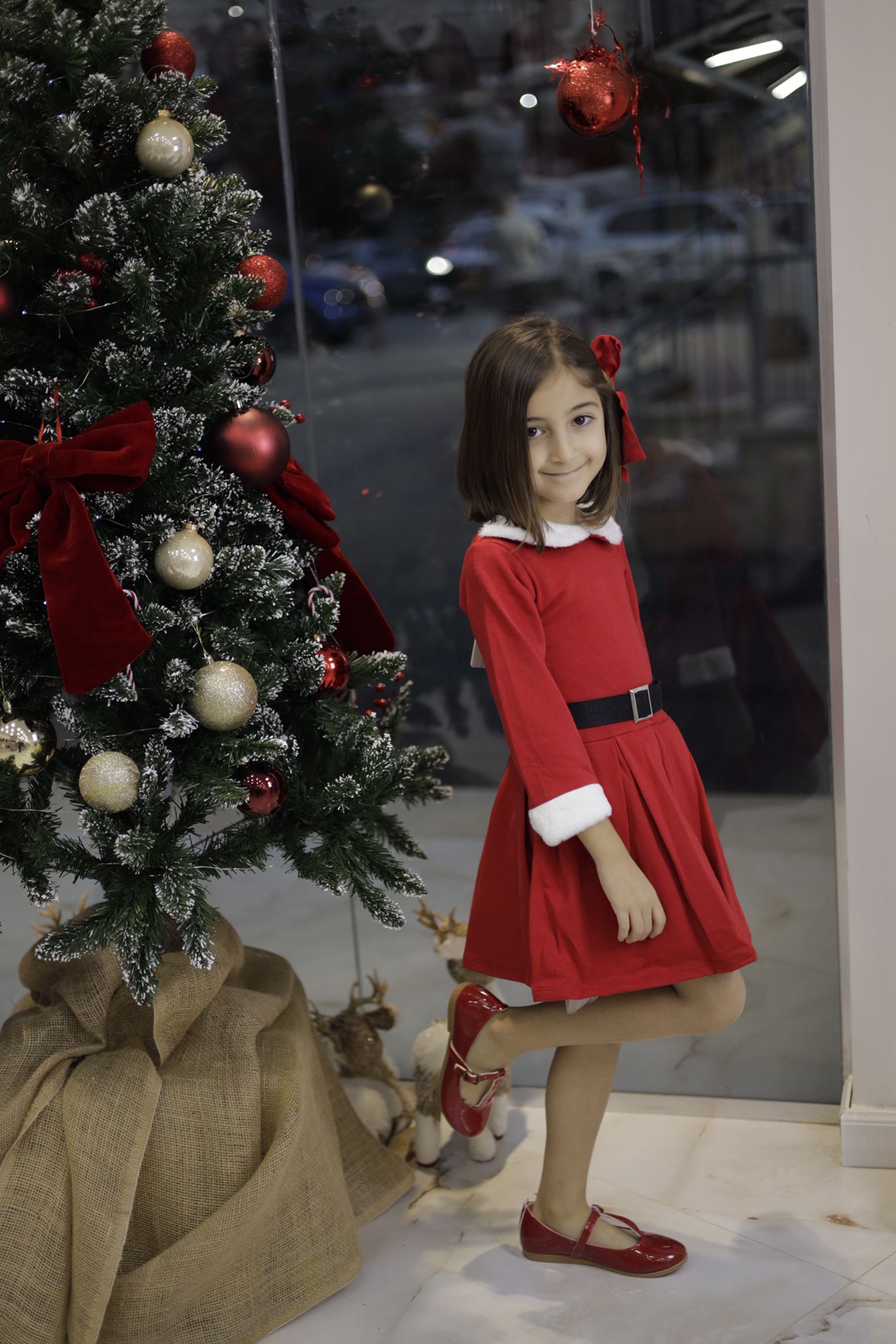 שמלה -חג המולד