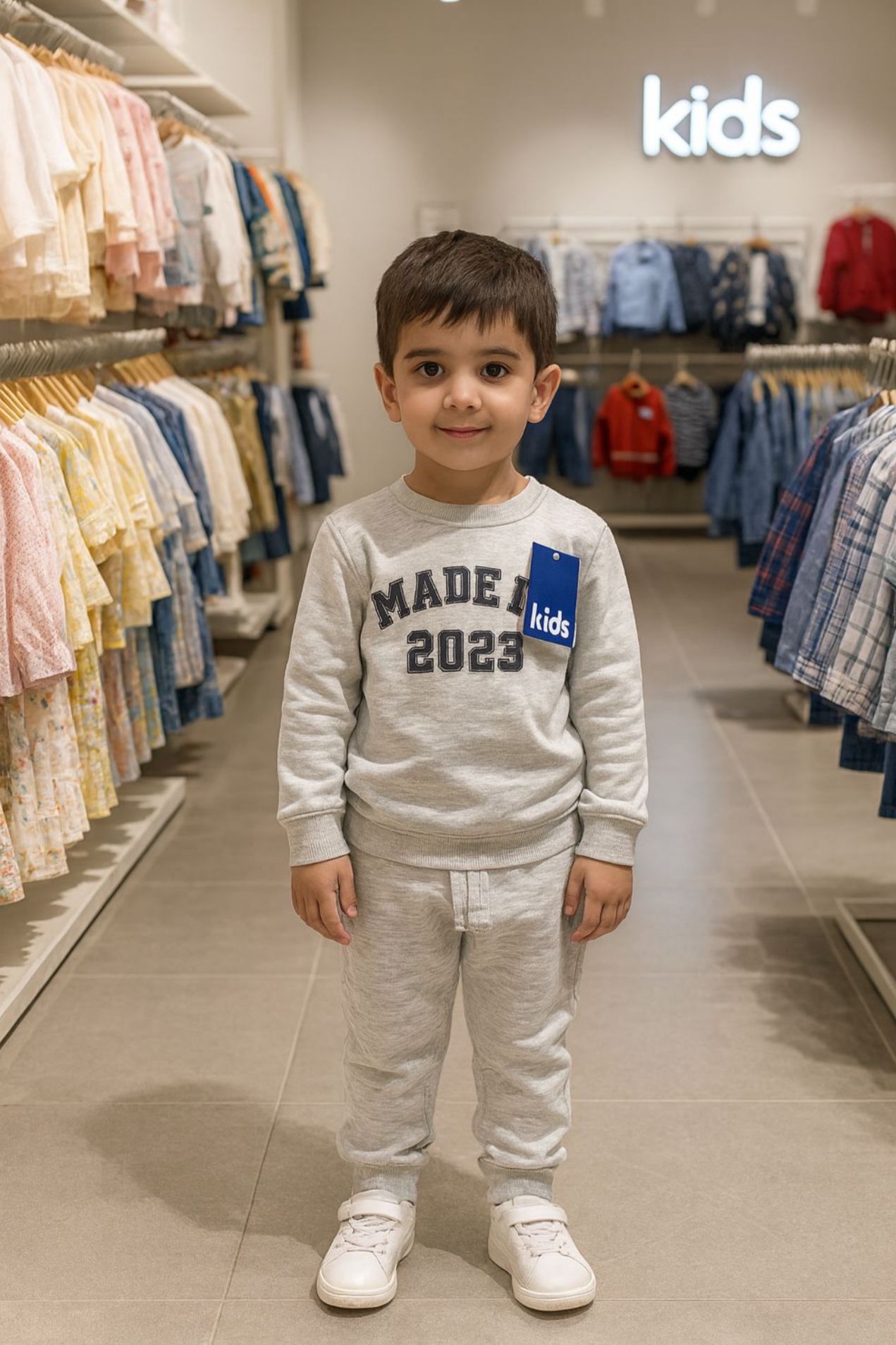 חליפת kids לבנים