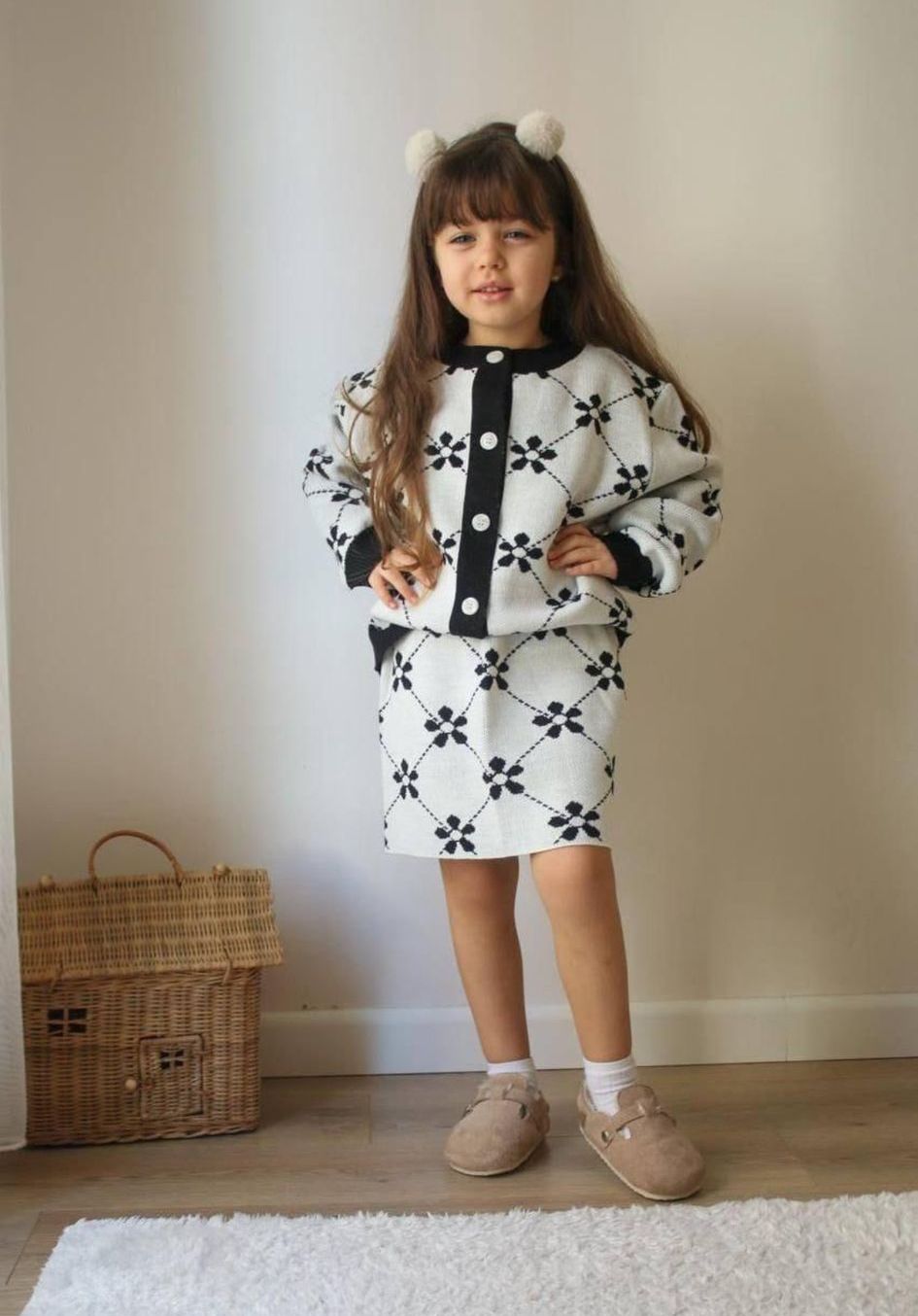 חולצה + חצאית לבנות TWINKEL