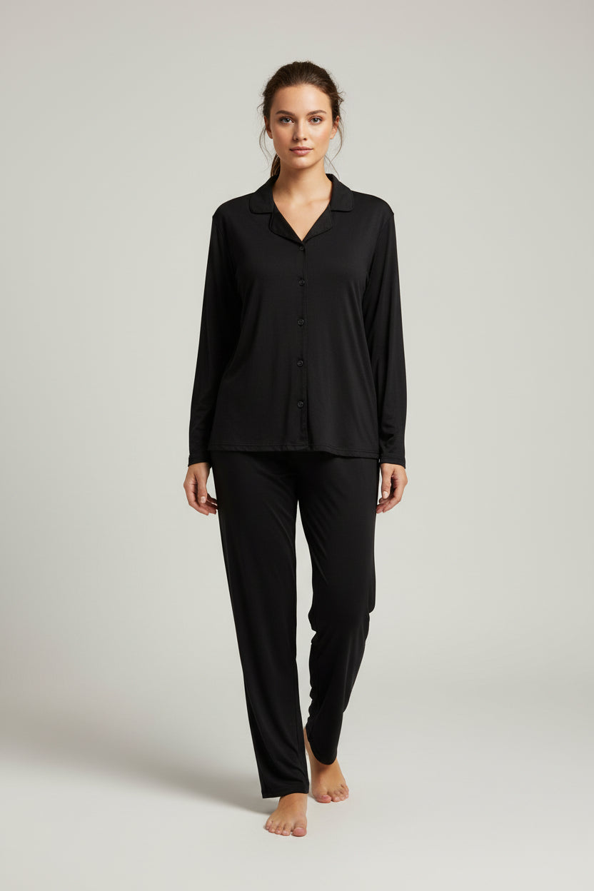 מכופתרת קלאסית Soft modal TWINKEL