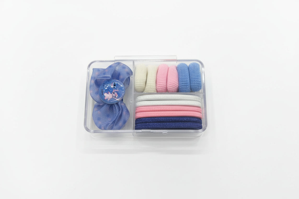 מארז גומיות שיער לבנות TWINKEL