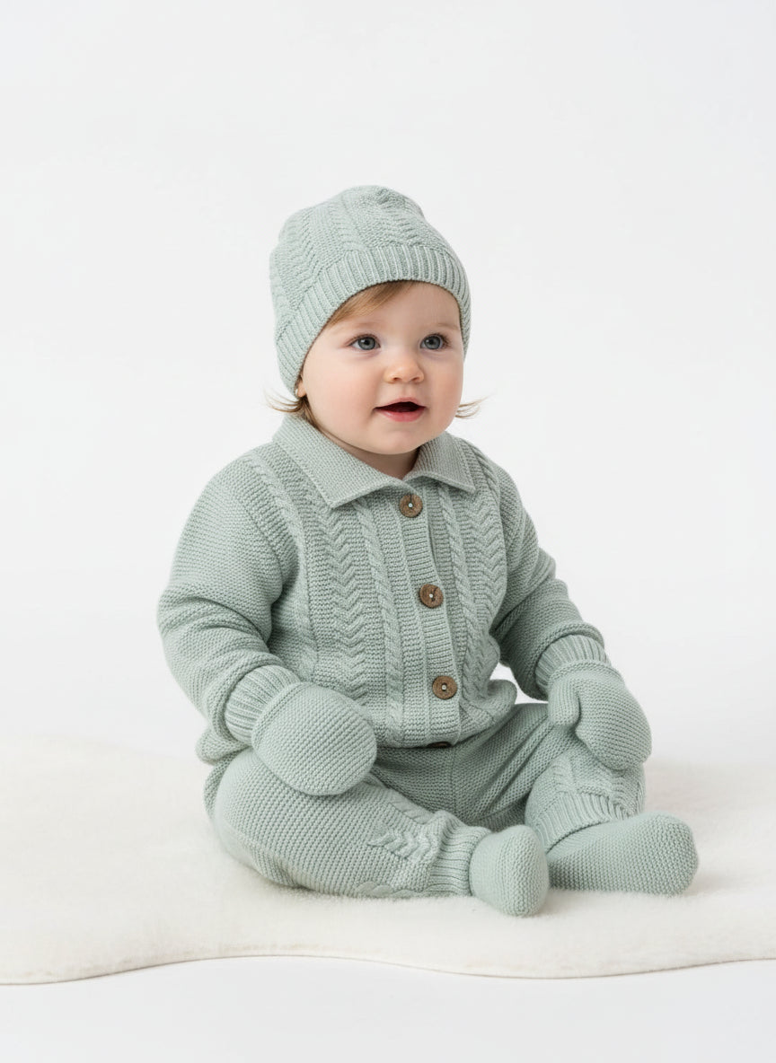 חליפת תינוקות 4 חלקים