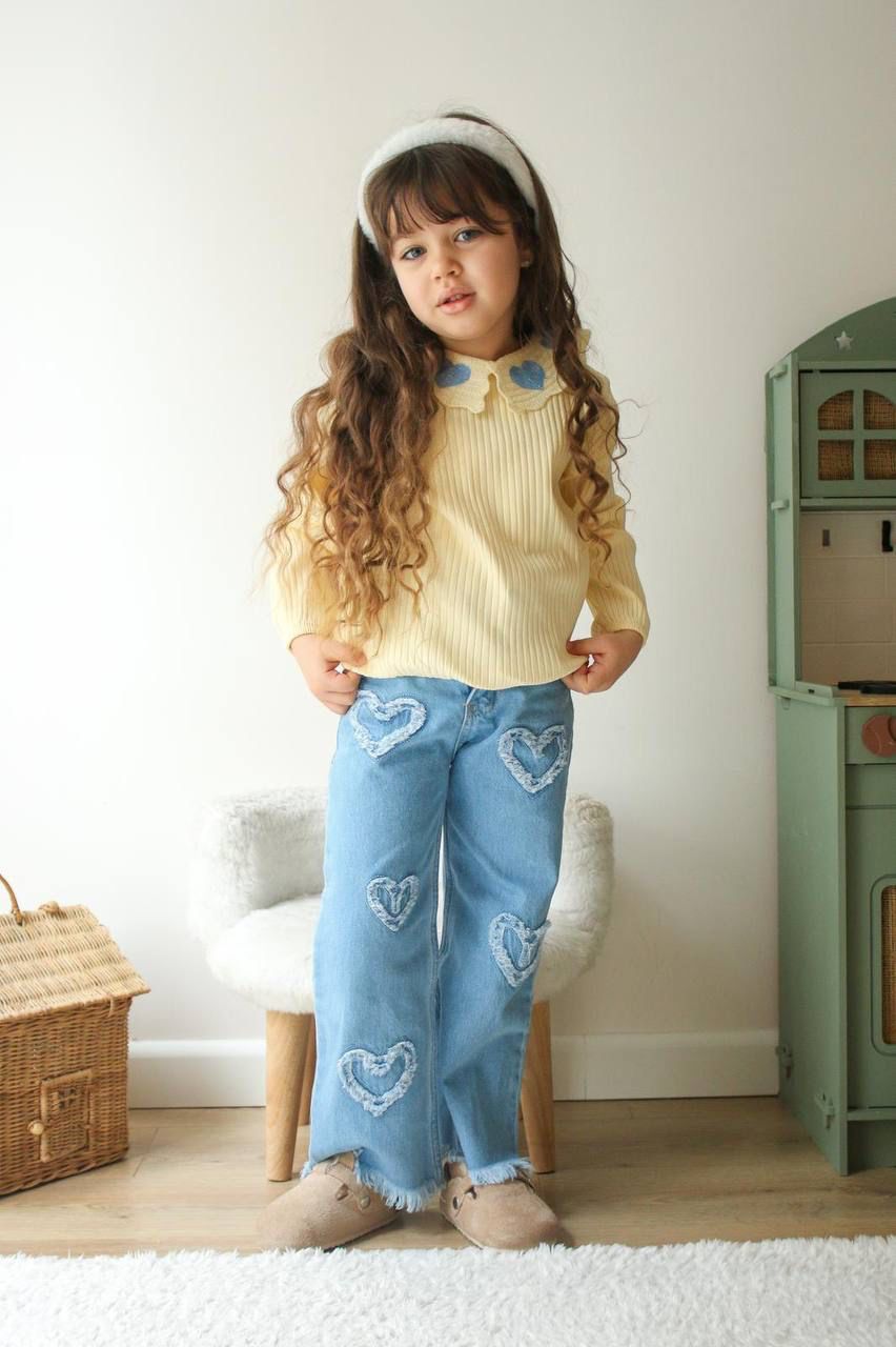 חליפה מכנס ג'ינס