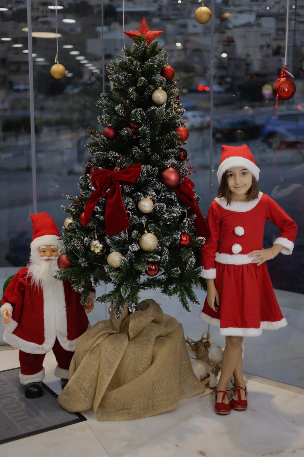 שמלה -חג המולד